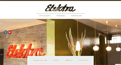 Desktop Screenshot of elektrabar.com